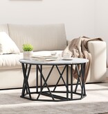 VidaXL Salontafel Grijs Sonoma 80x80x42 cm Gelaagd Hout