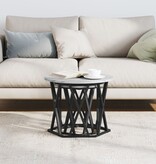 VidaXL Bijzettafels Set van 2 Grijs Sonoma Gelaagd Hout