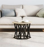 VidaXL Nesting Bijzettafels 2 stuks Sonoma Eiken Engineered Hout