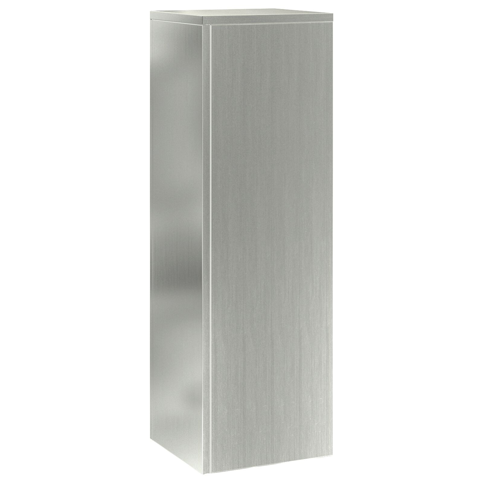 VidaXL Outdoor Plantenstandaards Pilaren 2 stuks 24x24x75 cm Gegalvaniseerd Staal