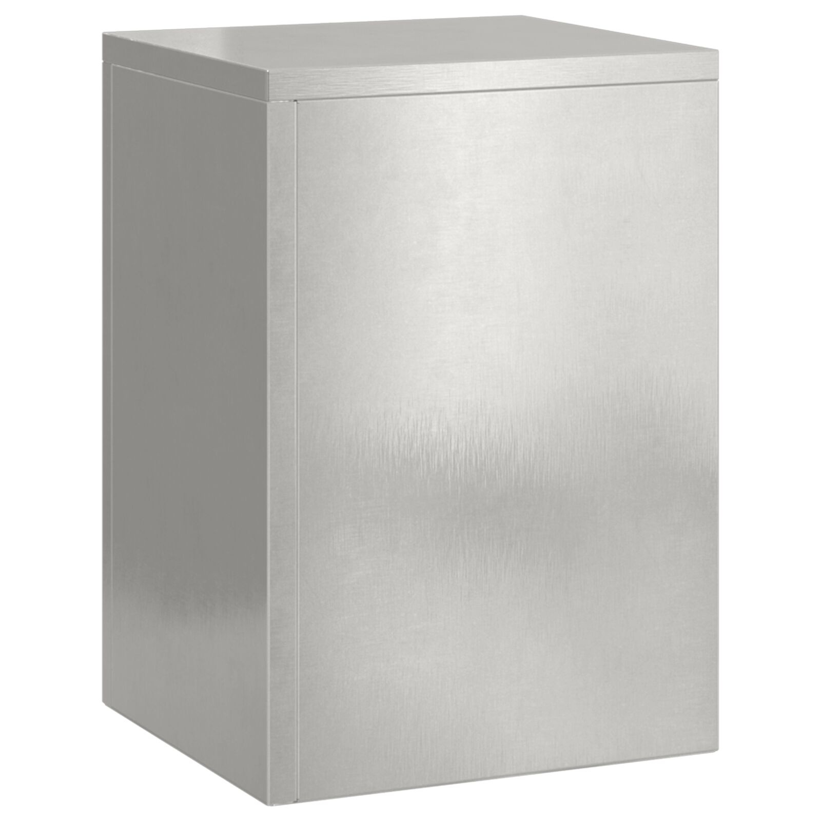 VidaXL Buitenplantenstands Pilaren 2 stuks 24x24x35 cm RVS