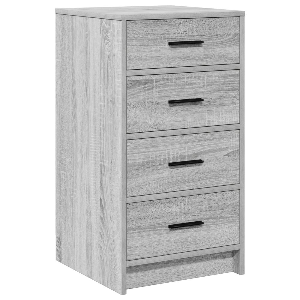VidaXL Dressoir Grijs Sonoma 40x41x75 cm Geengineerd Hout