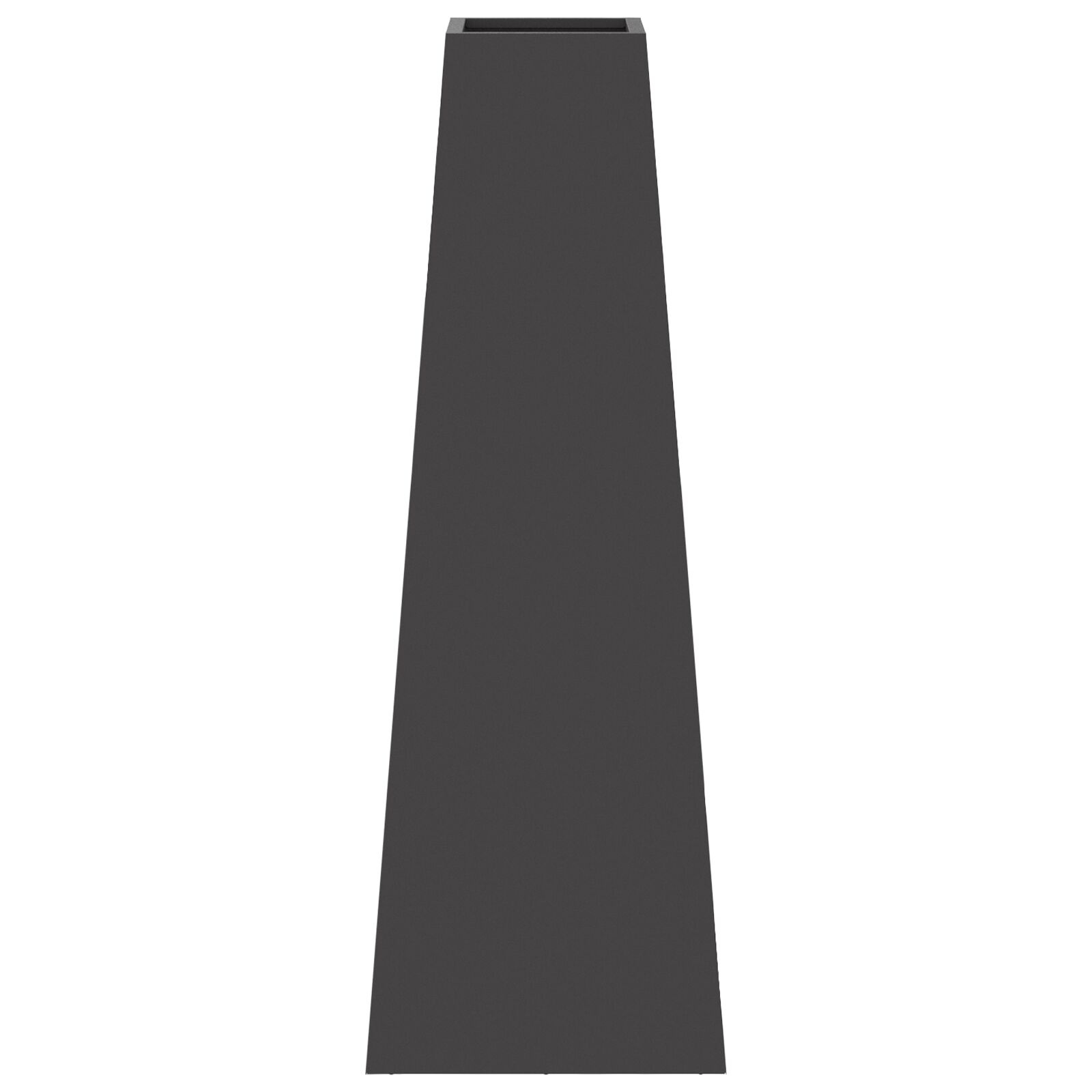 VidaXL Vuurkorf Zwart 50x35x100 cm Staal