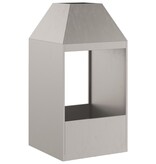 VidaXL Vuurnest 50x50x100 cm Weerbestendig Staal