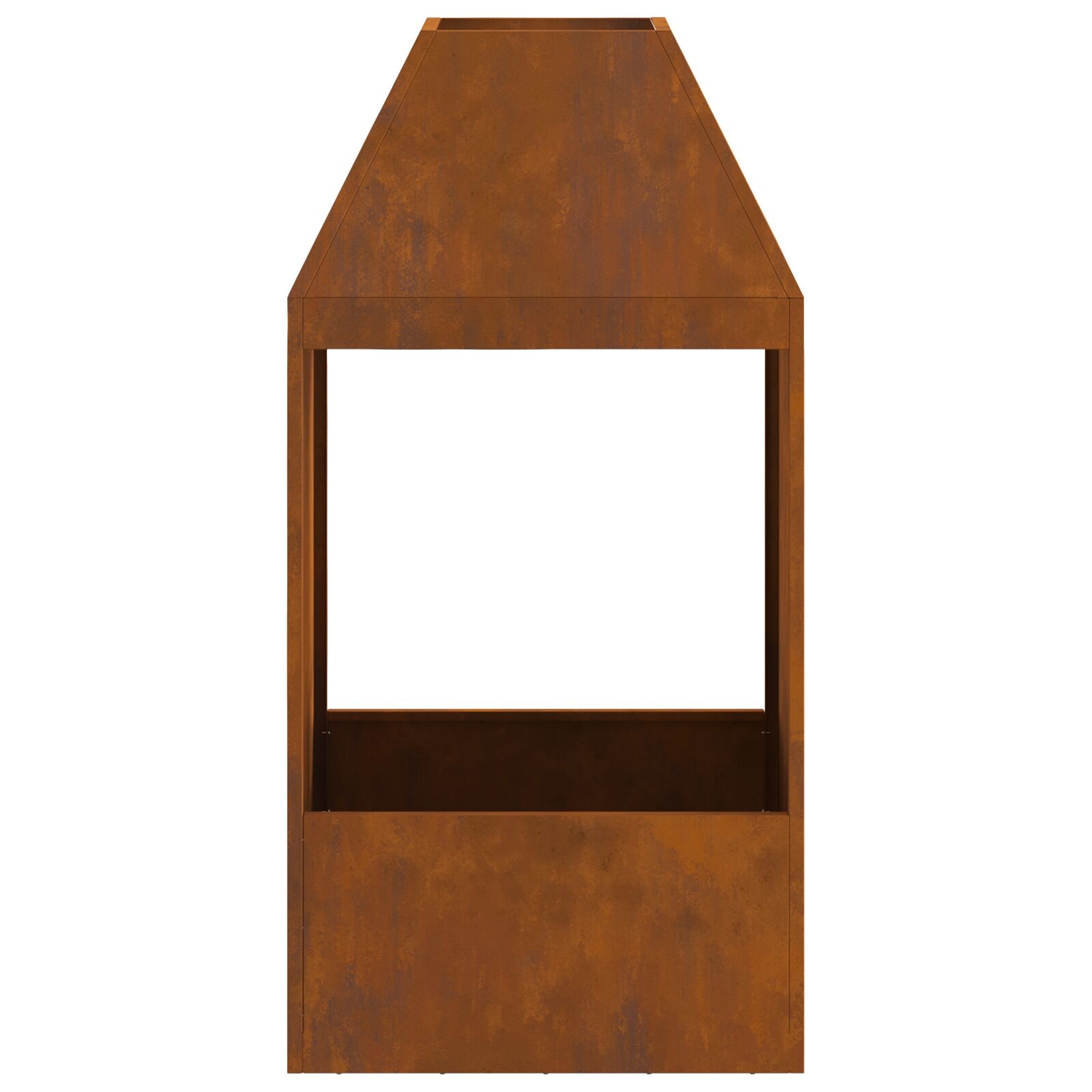 VidaXL Vuurnest 50x50x100 cm Weerbestendig Staal