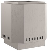 VidaXL Rookloze Vuurkorf 48x48x51 cm Weerbestendig Staal