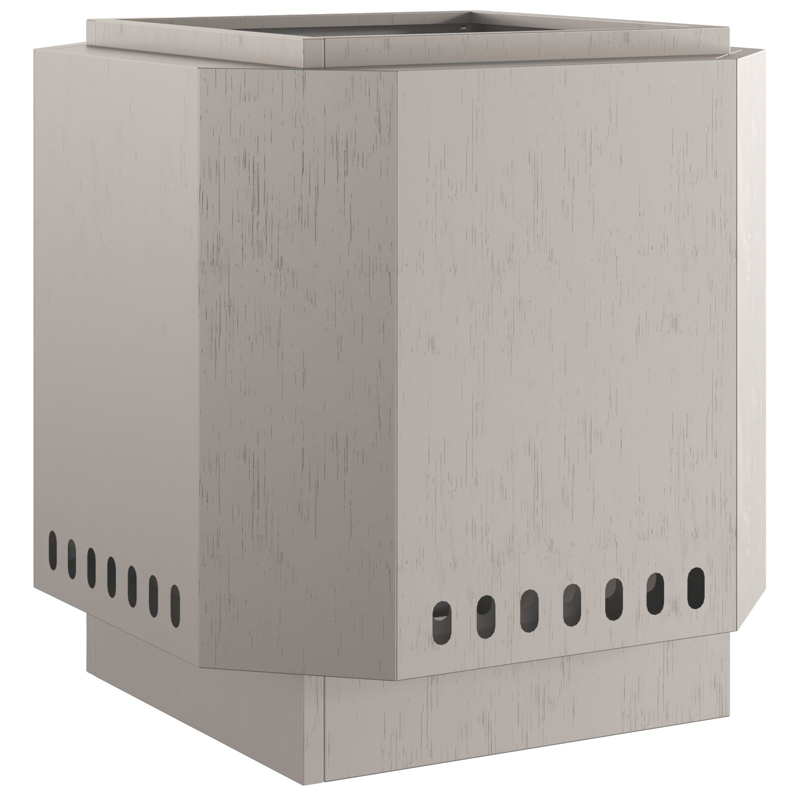 VidaXL Rookloze Vuurkorf 48x48x51 cm Weerbestendig Staal