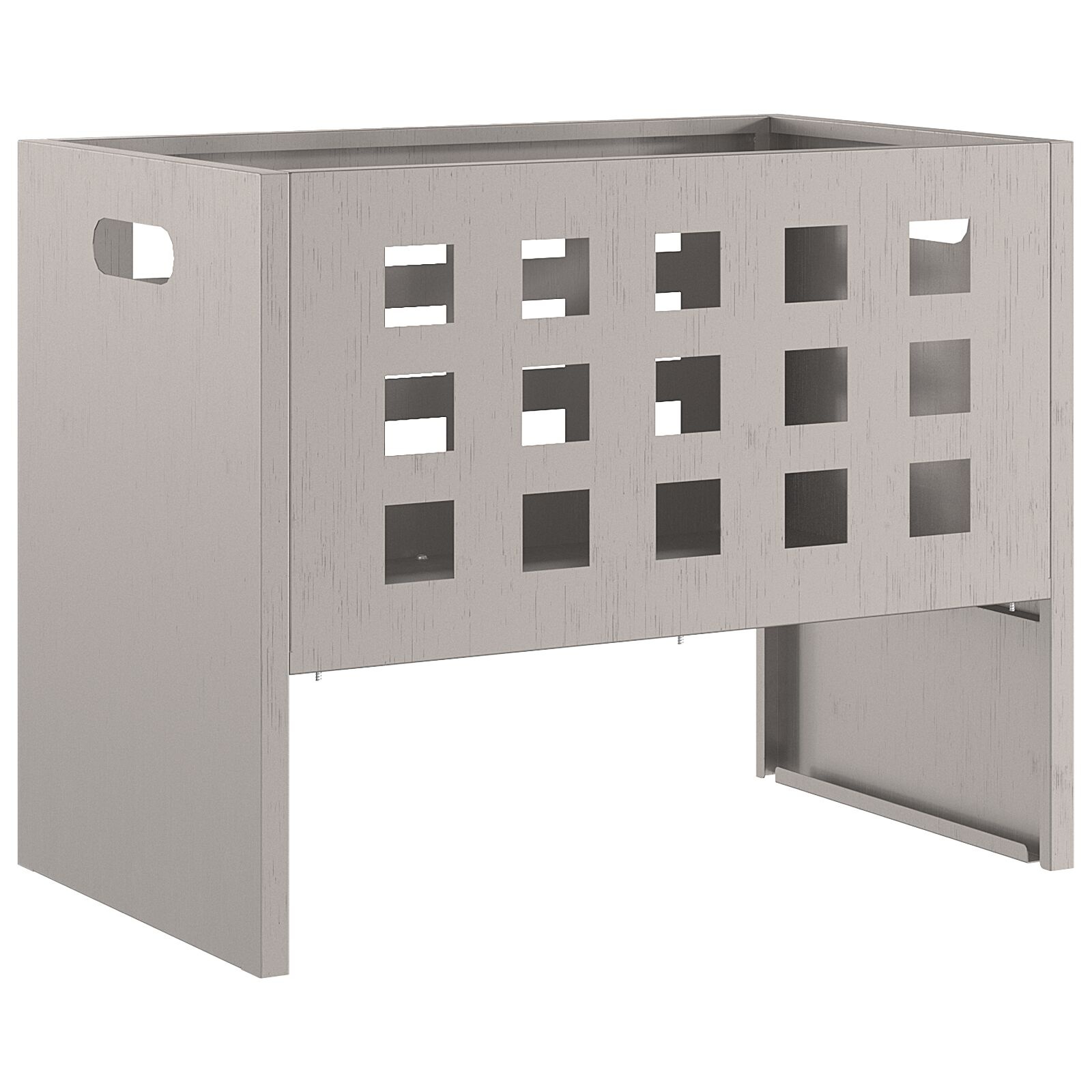 VidaXL Vuurkorf Rechthoekig 50x30x40 cm Weerbestendig Staal