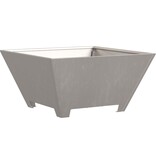 VidaXL Vuurschaal Vierkant 60x60x30 cm Weervast Staal