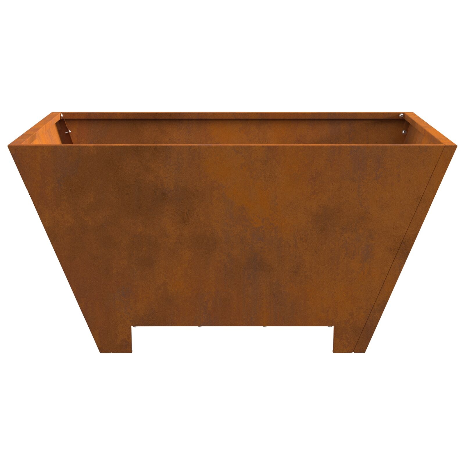 VidaXL Vuurschaal Vierkant 60x60x30 cm Weervast Staal