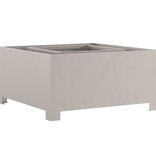 VidaXL Vuurkorf Vierkant 60x60x30 cm Weervast Staal