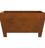 VidaXL Vuurkorf Corten Staal Staal 80 x 80 x 43 cm Duurzaam
