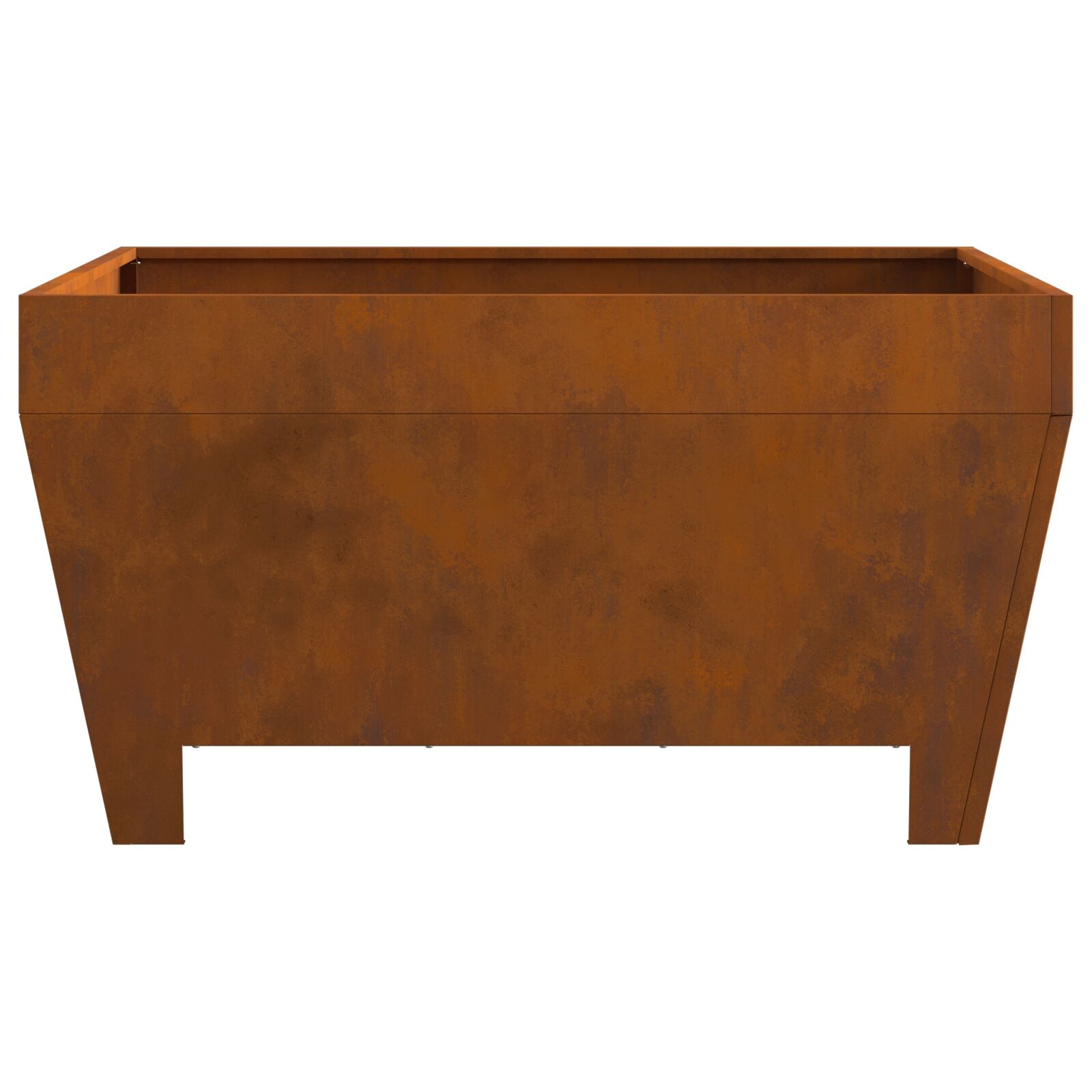 VidaXL Vuurkorf Corten Staal Staal 80 x 80 x 43 cm Duurzaam