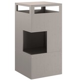 VidaXL Vuurpit 50x50x100 cm Weerbestendig Staal