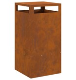 VidaXL Vuurpit 50x50x100 cm Weerbestendig Staal