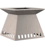 VidaXL Vuurkorf 48x48x40 cm Weerbestendig Staal