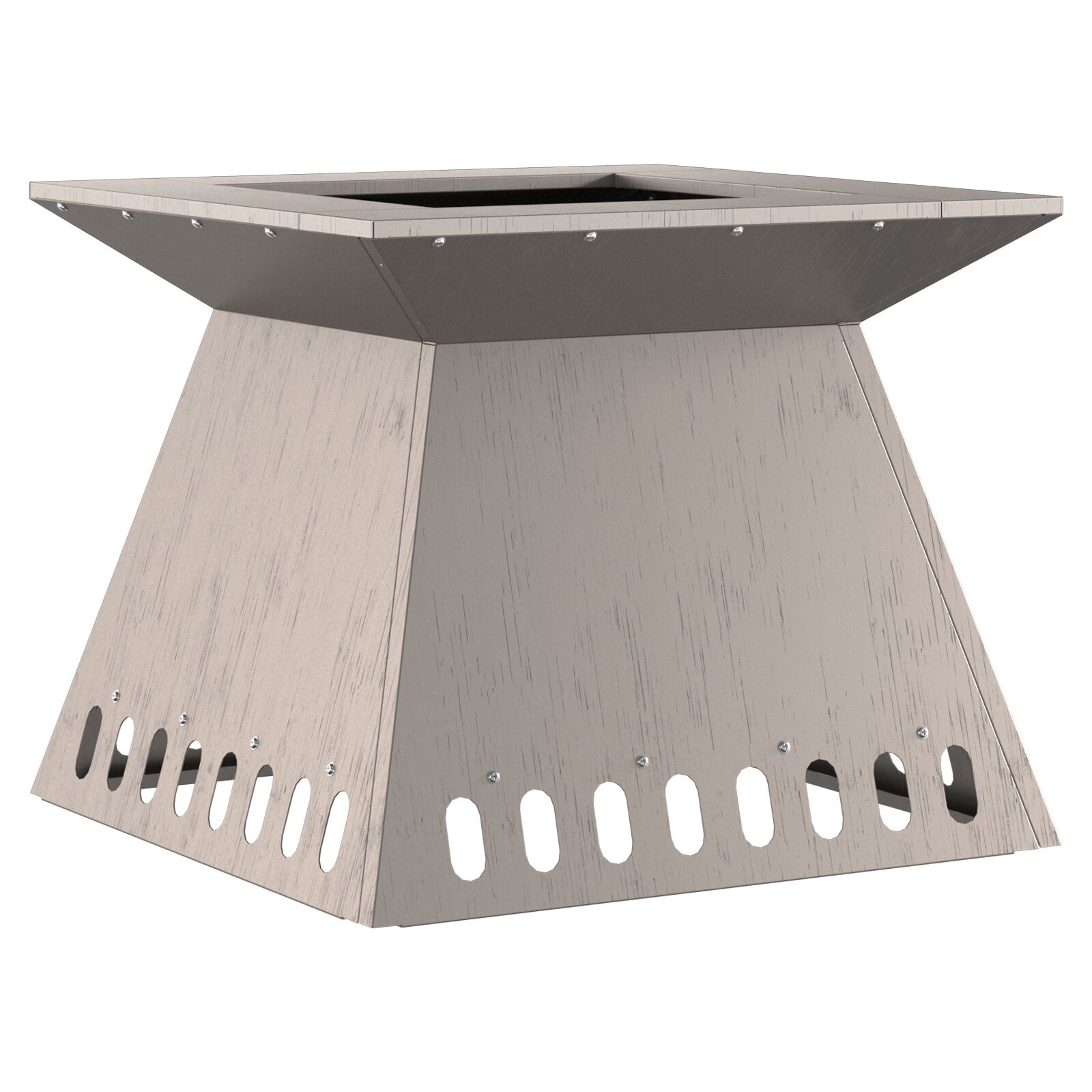 VidaXL Vuurkorf 48x48x40 cm Weerbestendig Staal