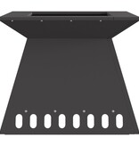 VidaXL Vuurkorf Zwart 48x48x40 cm Staal