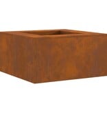 VidaXL Vuurkorf Vierkant 80x80x40 cm Weervast Staal