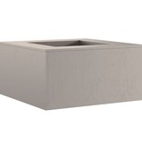 VidaXL Vuurkorf Vierkant 80x80x40 cm Weervast Staal