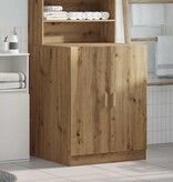 VidaXL Wasmachinekast 70,5x71,5x91,5 cm artisanaal eikenkleurig