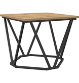 VidaXL Bijzettafels 3 stuks Artisan Eiken Engineered Hout