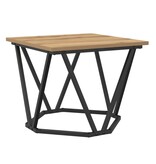 VidaXL Bijzettafels 3 stuks Artisan Eiken Engineered Hout