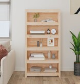 VidaXL Boekenkast 80x35x154 cm massief grenenhout