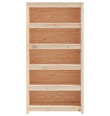 VidaXL Boekenkast 80x35x154 cm massief grenenhout