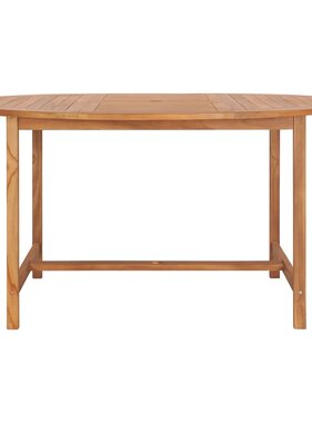 VidaXL Tuintafel 150x76 cm massief teakhout