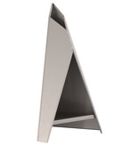 VidaXL Vuurkorf Piramide Zwart 58x36x100 cm Staal