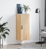 VidaXL Hangkast 34,5x34x90 cm sonoma eikenkleurig