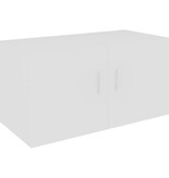 VidaXL Hangkast 80x39x40 cm bewerkt hout wit