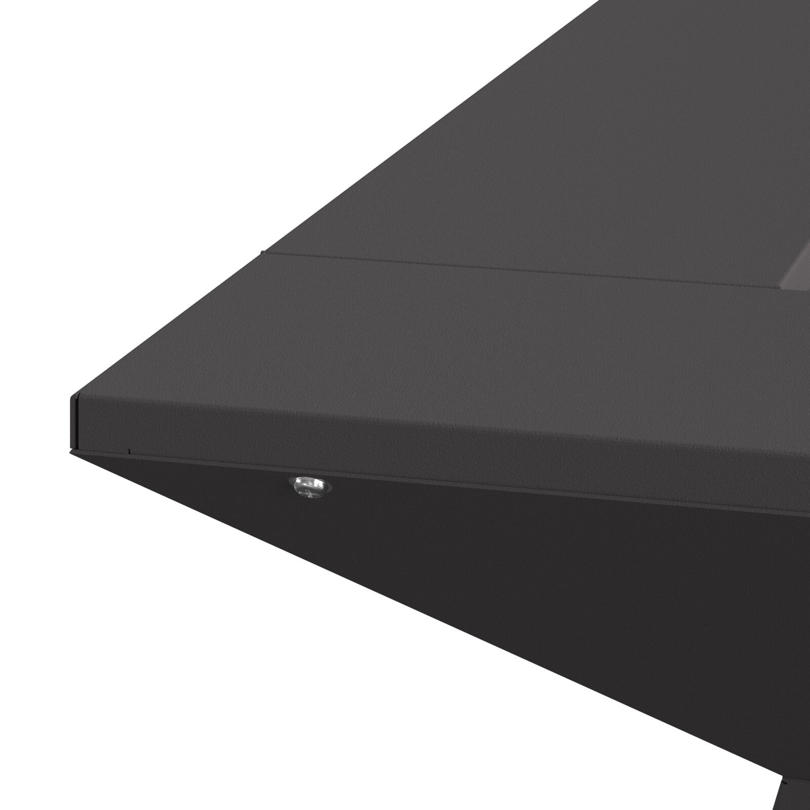 VidaXL Vuurkorf Zwart 60x60x50 cm Staal