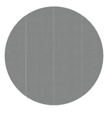 VidaXL Zwembadgrondzeil Ø458 cm polyester geotextiel lichtgrijs