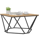 VidaXL Salontafel Artisan Eiken 80x80x45 cm Geengineerd Hout