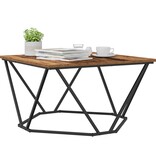 VidaXL Salontafel Oud hout Massief gerecycled hout Medium