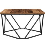 VidaXL Salontafel Oud hout Massief gerecycled hout Medium