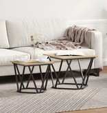 VidaXL Salontafel ijzer PB