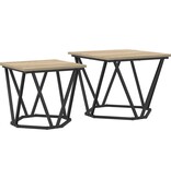 VidaXL Salontafel ijzer PB