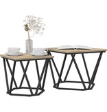 VidaXL Salontafel ijzer PB