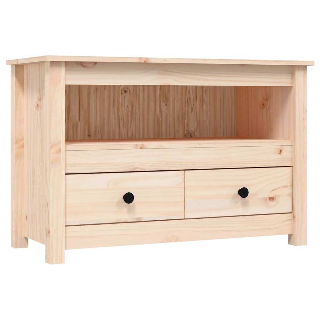 VidaXL Tv-meubel 79x35x52 cm massief grenenhout