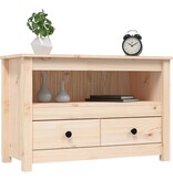 VidaXL Tv-meubel 79x35x52 cm massief grenenhout
