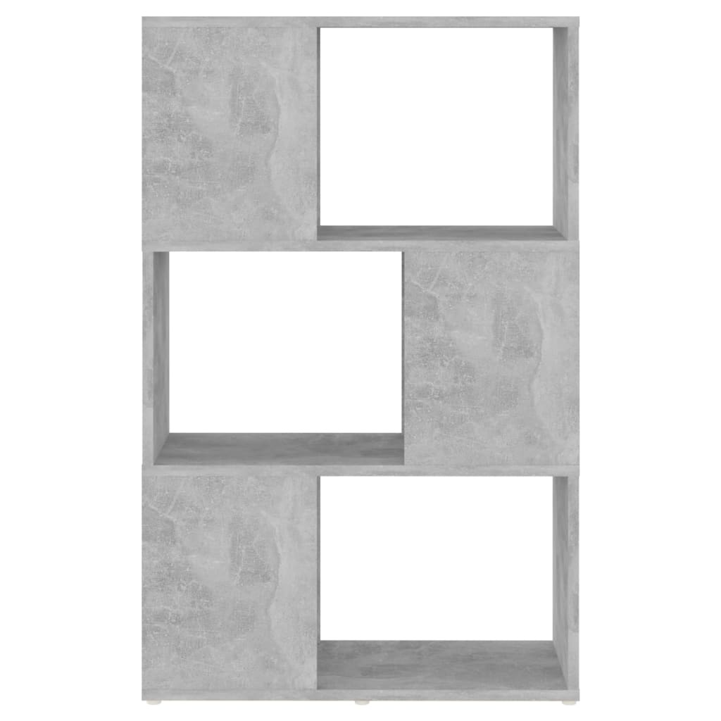 VidaXL Boekenkast/kamerscherm 60x24x94 cm bewerkt hout betongrijs