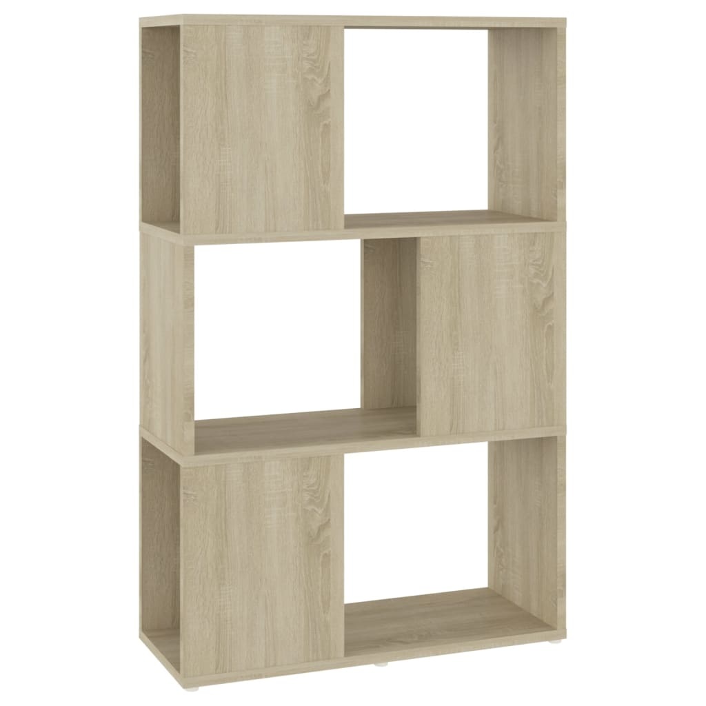 VidaXL Boekenkast/kamerscherm 60x24x94 cm bewerkt hout sonoma eiken