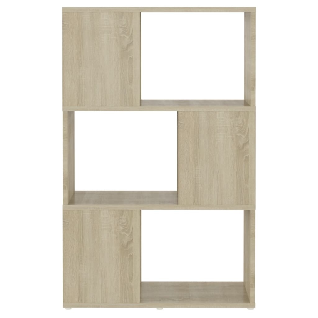 VidaXL Boekenkast/kamerscherm 60x24x94 cm bewerkt hout sonoma eiken
