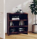 VidaXL Dressoir 70x40,5x75 cm bewerkt hout gerookt eikenkleurig