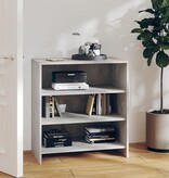 VidaXL Dressoir 70x40,5x75 cm bewerkt hout betongrijs