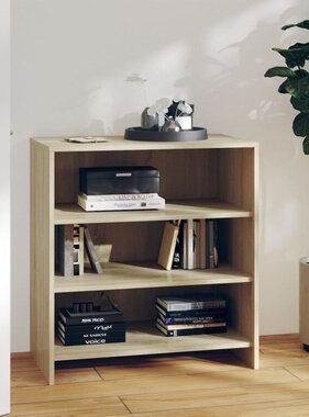 VidaXL Dressoir 70x40,5x75 cm bewerkt hout sonoma eikenkleurig