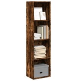 VidaXL Boekenkast 40x30x152 cm bewerkt hout gerookt eikenkleurig